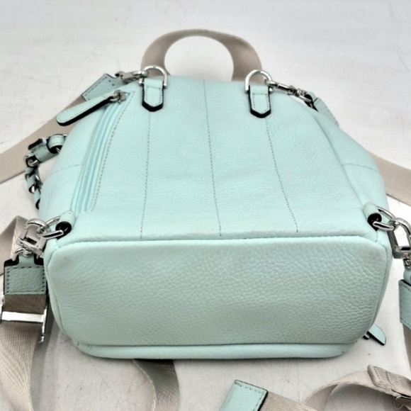 Michael Kors Slate Leather XS Convertible Backpack NWT - Picture 11 of 14